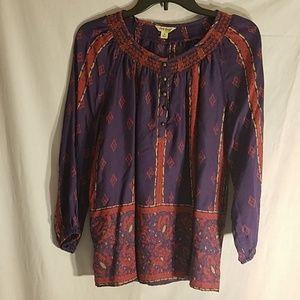 Lucky Brand boho shirt